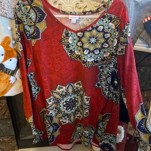 Lularoe top. 2x